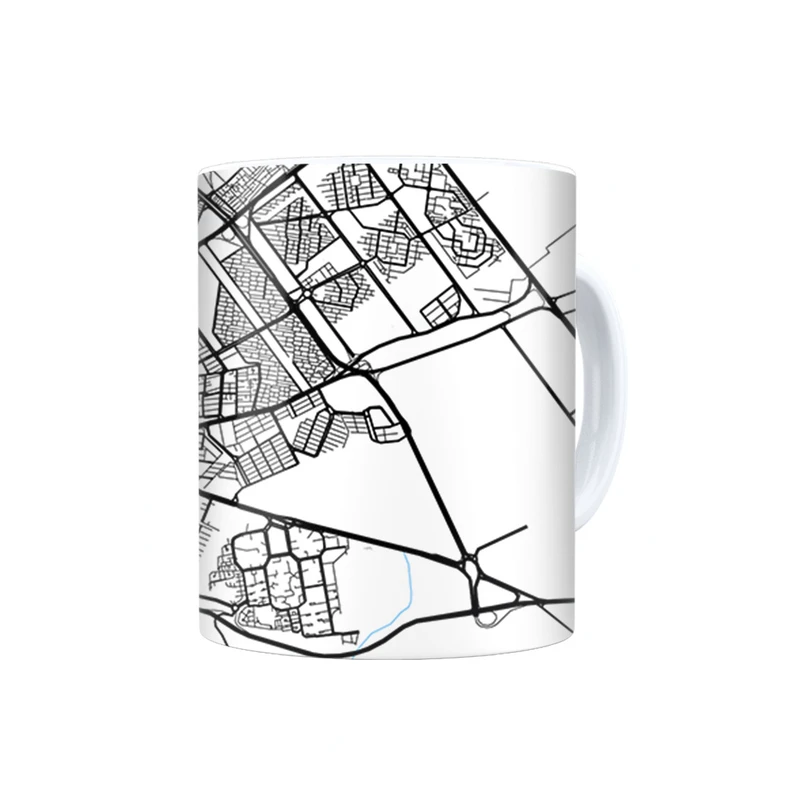 ماگ ترمه طراحان ایده مدل نقشه شهر اراک کد map0513