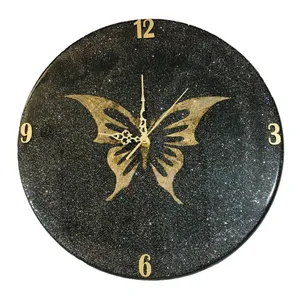 ساعت دیواری طرح پروانه کد 20