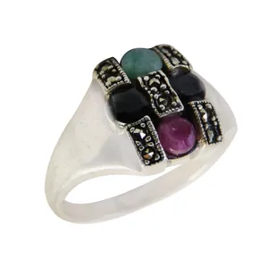 انگشتر نقره زنانه کد 2840