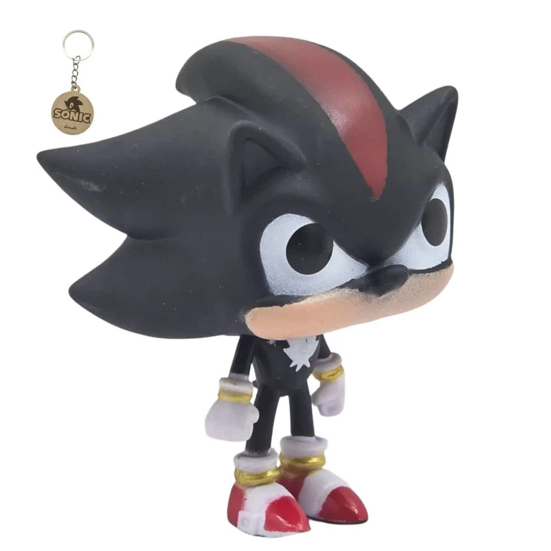 فیگور ناب سل مدل فانکو پاپ سونیک طرح شدو ارتفاع 10سانتی متر SHADOW 283 به همراه جاسوییچی 