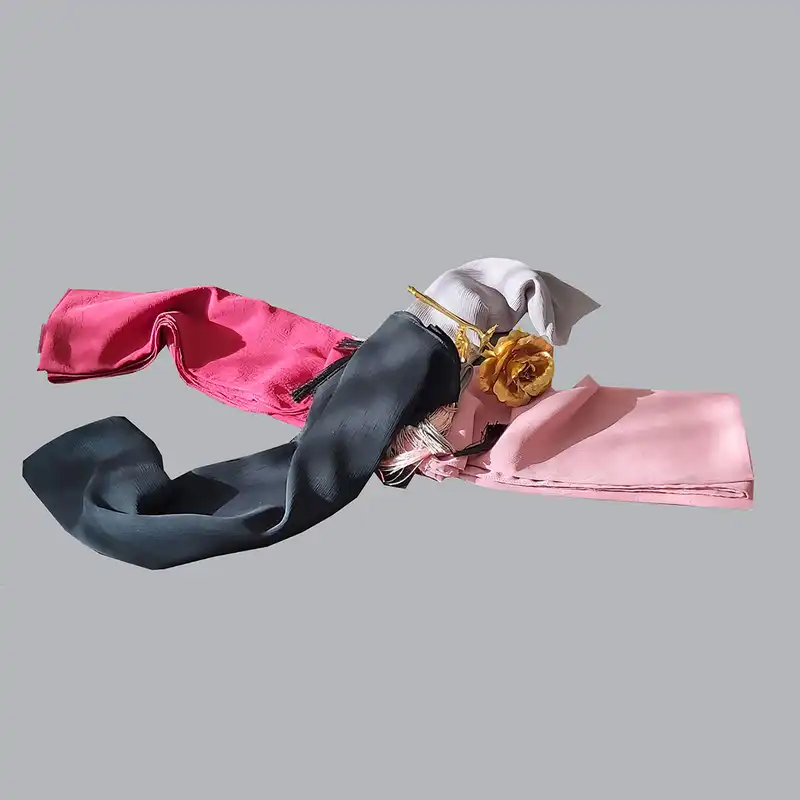 شال زنانه مدل حریر ساده