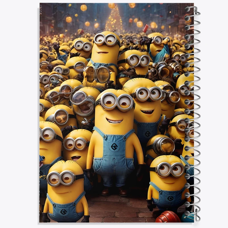 دفتر نقاشی 50 برگ خندالو طرح مینیون ها (Minions) کد N3251