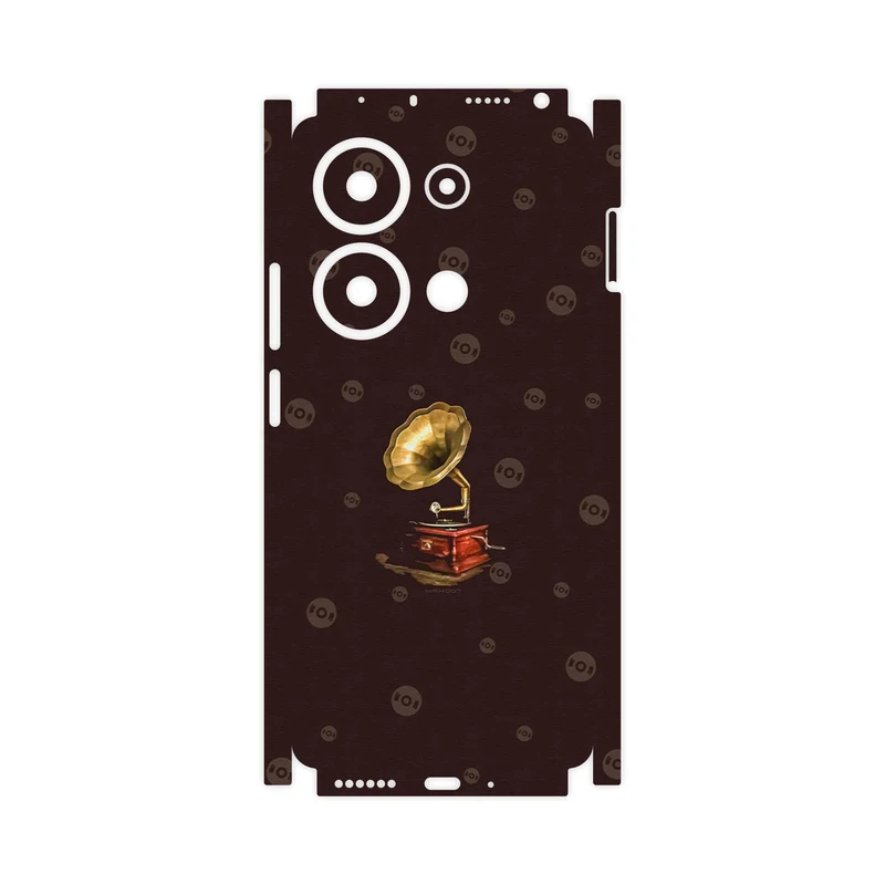 برچسب پوششی ماهوت مدل Gramophone Nostalgia-FullSkin مناسب برای گوشی موبایل شیائومی Redmi Note 13 Pro 4G