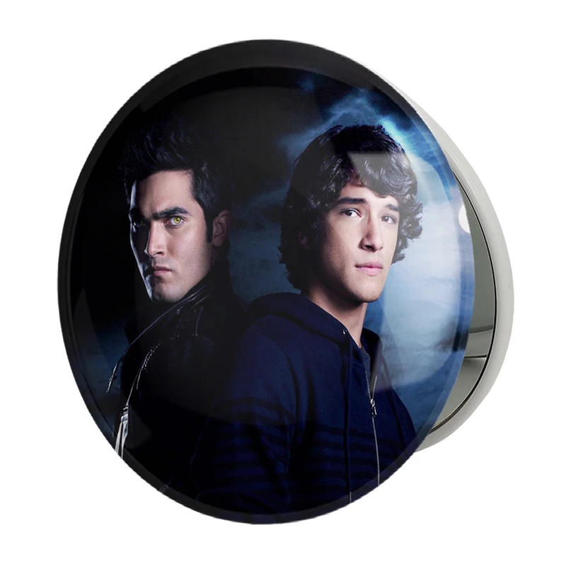 آینه جیبی خندالو طرح اسکات و درک سریال تین ولف Teen Wolf مدل تاشو کد 28461