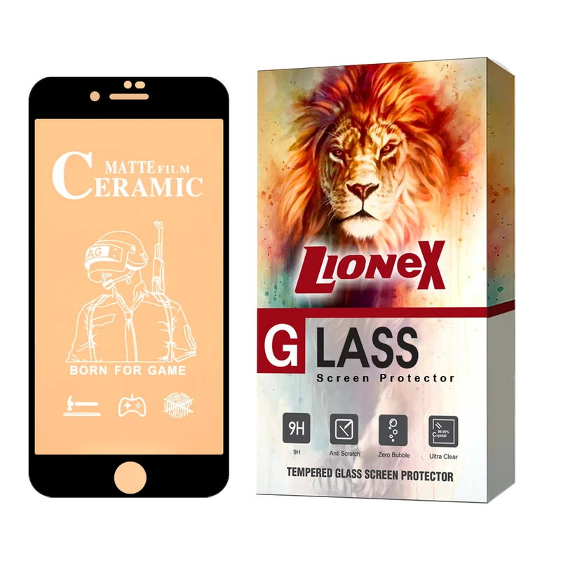 محافظ صفحه نمایش مات لایونکس مدل CERMAL مناسب برای گوشی موبایل اپل iPhone 8 Plus / 7 Plus