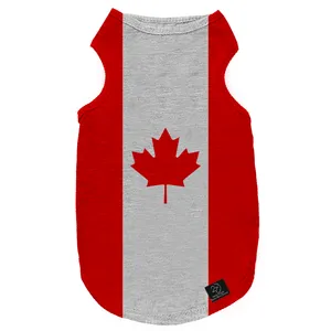 لباس سگ و گربه 27 طرح Canada Dog کد MH743 سایز L