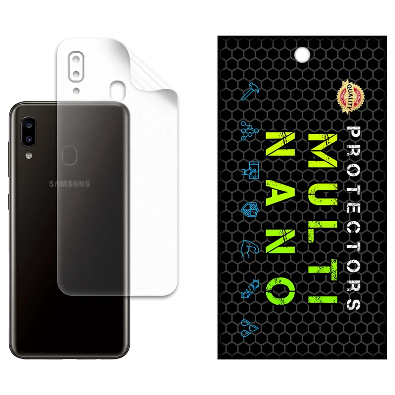 محافظ پشت مات نانو هیدروژل مولتی نانو مدل X-F1B مناسب برای گوشی موبایل سامسونگ Galaxy A20