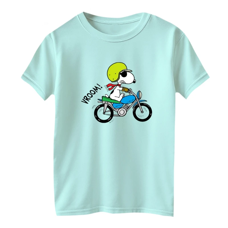 تی شرت آستین کوتاه بچگانه مدل اسنوپی کد ۷۵