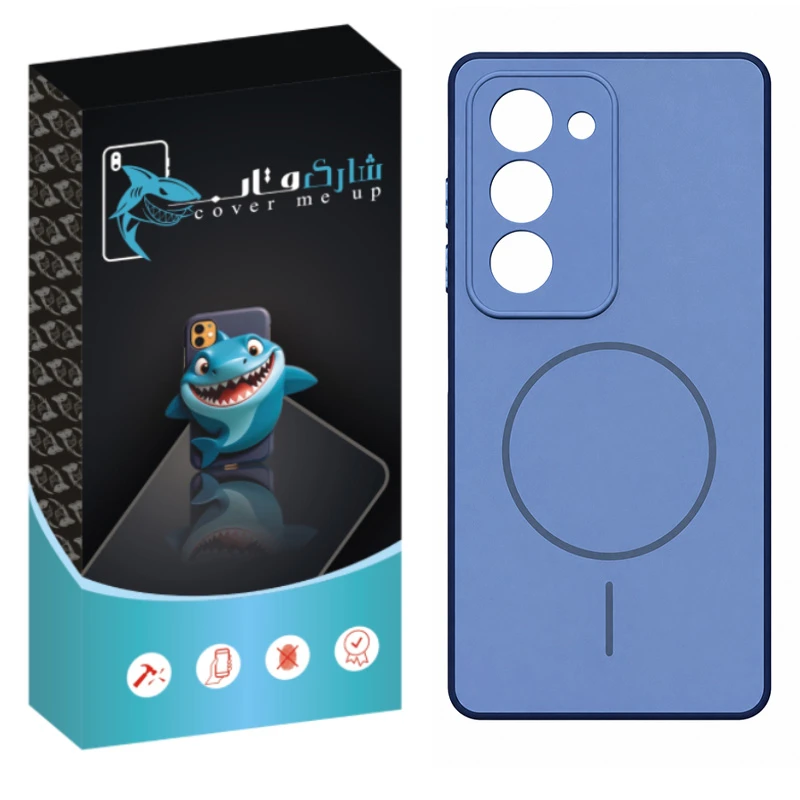 کاور شارک قاب مدل بیسیک مناسب برای گوشی موبایل شیائومی Redmi 15