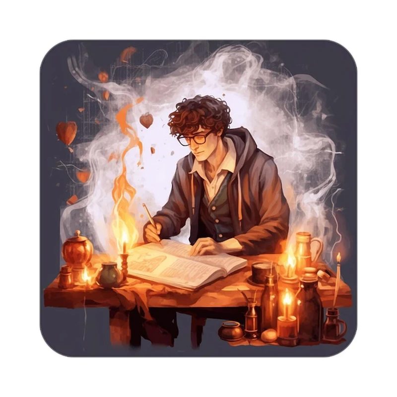 زیر لیوانی کاکتی طرح هری پاتر Harry Potter مدل mp42966