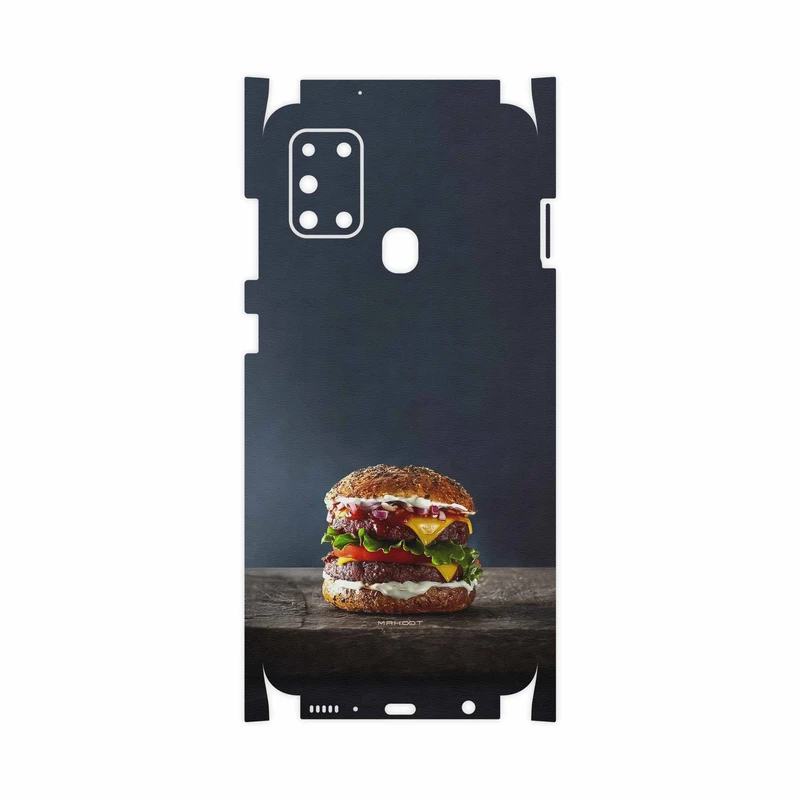 برچسب پوششی ماهوت مدل Hamburger-FullSkin مناسب برای گوشی موبایل سامسونگ Galaxy A21s