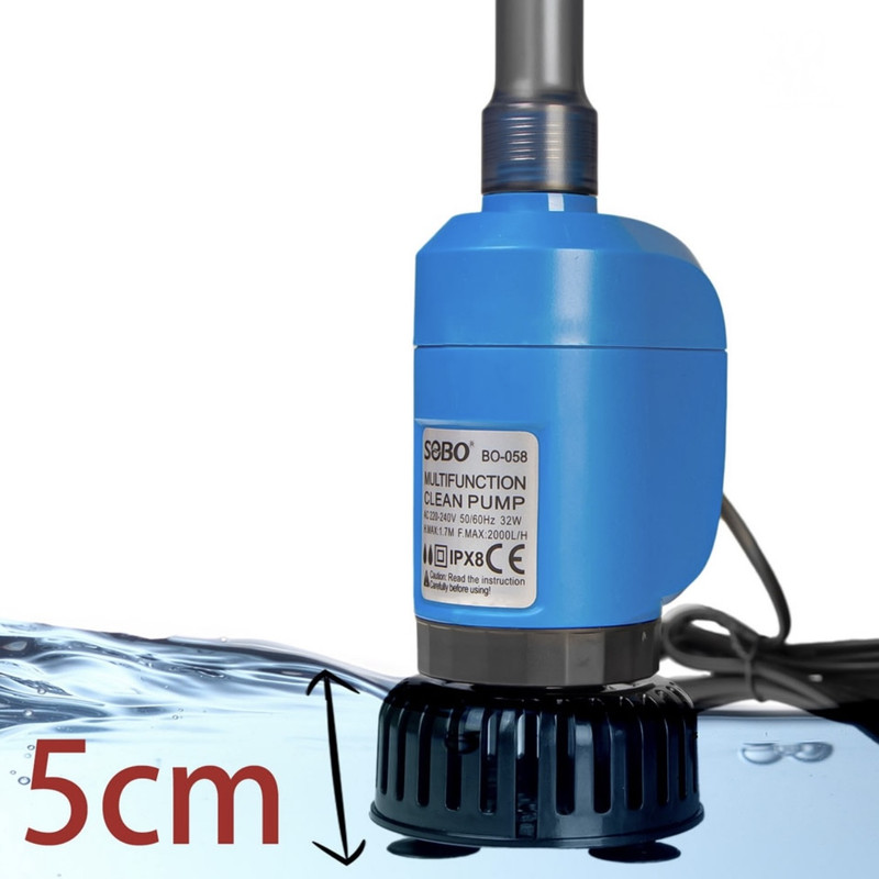 سیفون آکواریوم سوبو مدل برقی BO-058