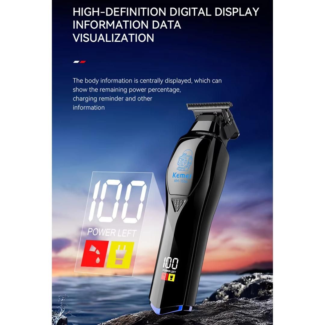 ماشین اصلاح موی سر و صورت کیمی مدل KM-1556 -  - 3