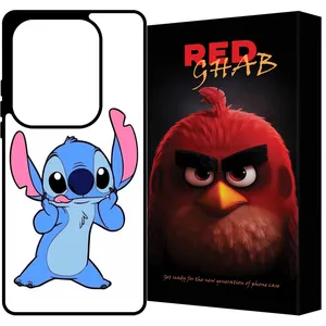  RED GHAB RCHAPN13P Cover For Xiaomi Redmi Note 13 Pro 4G / Poco M6 Pro 4G