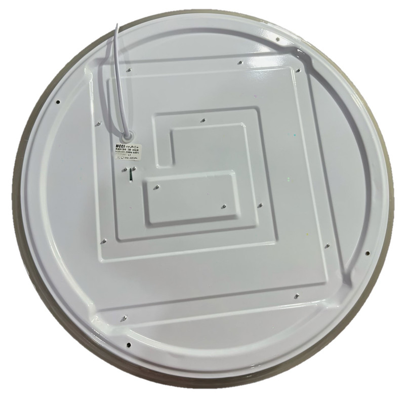 چراغ سقفی 72 وات مودی مدل گرد طرح آیینه‌کاری شده کد IR-MD6172R-R