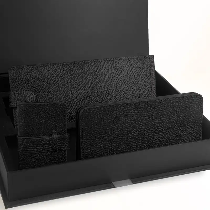 ست هدیه چرم عطارد مدل  چرم طبیعی کد A43