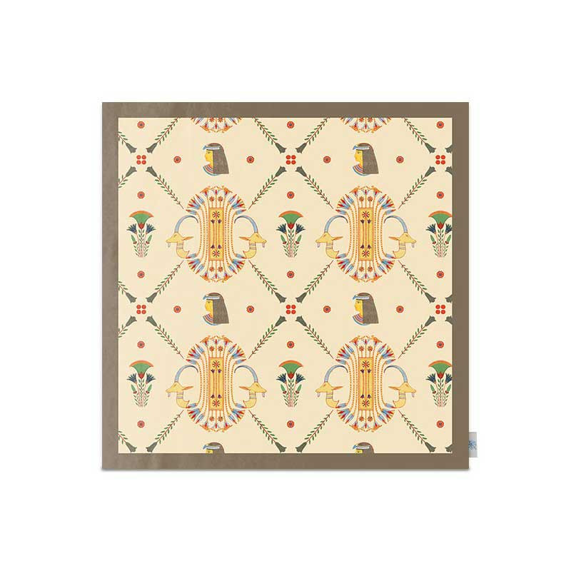 رومیزی شمسه نگار مدل مصری کد DPR85
