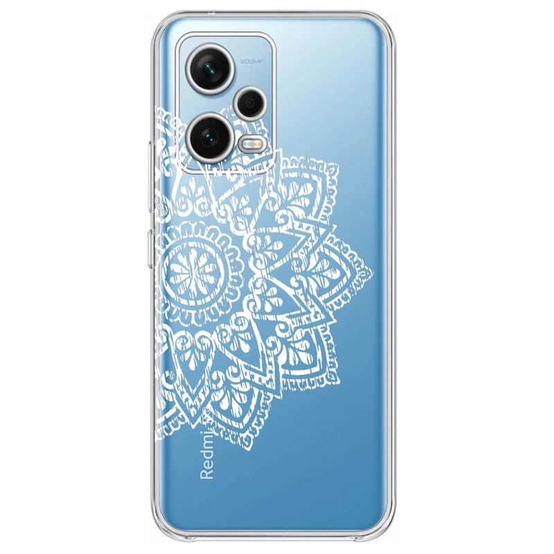 کاور مگافون طرح ماندالا مدل C63-W مناسب برای گوشی موبایل شیائومی Redmi Note 12 Pro Plus