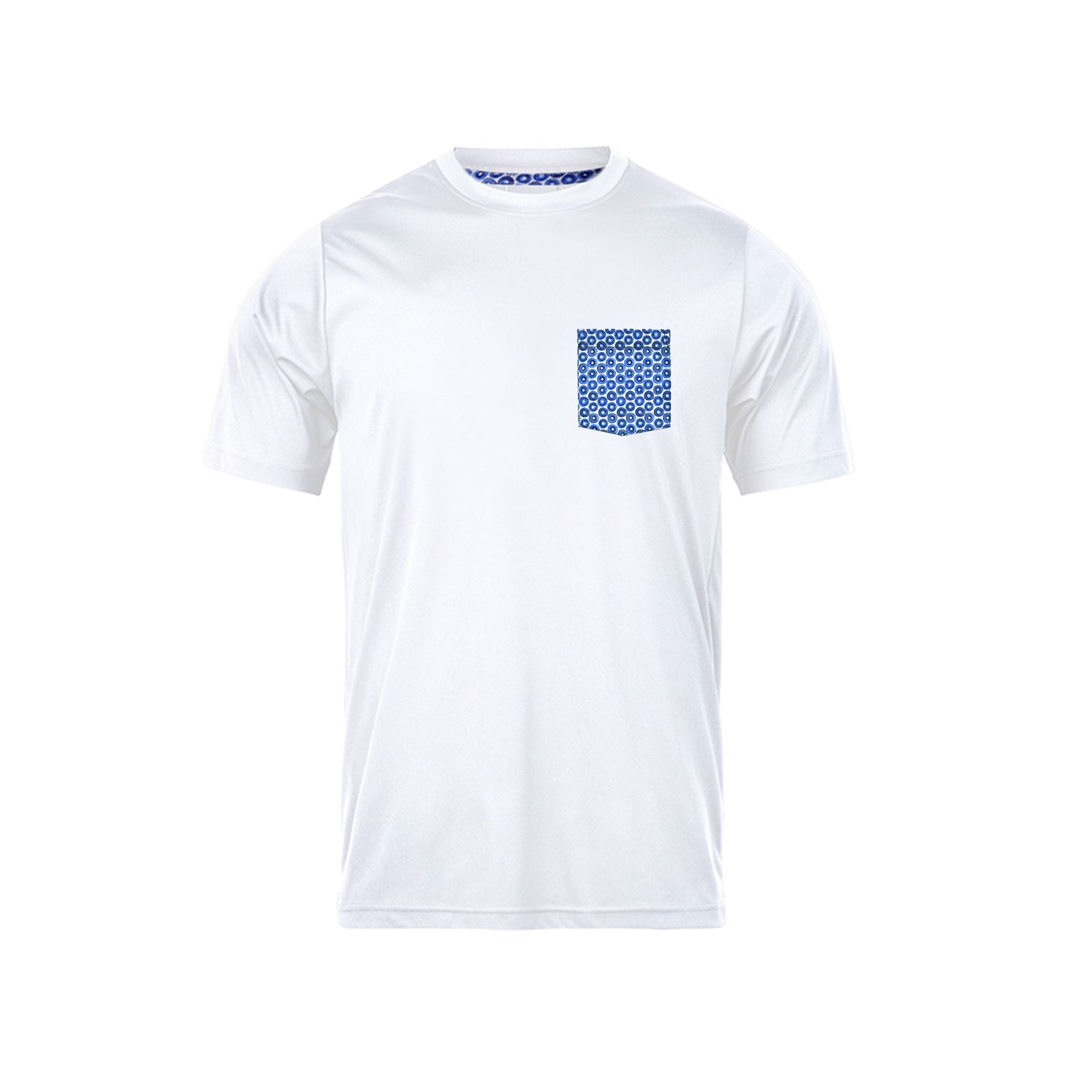 تی شرت آستین کوتاه مردانه رانژ مدل  جیب دار کد 22RA01D05M-2436-01