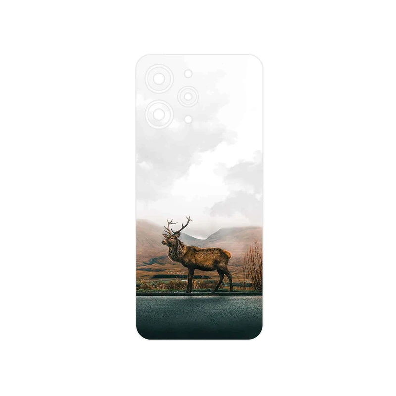 برچسب پوششی ماهوت مدل Horned_Deer مناسب برای گوشی موبایل شیائومی Redmi 12