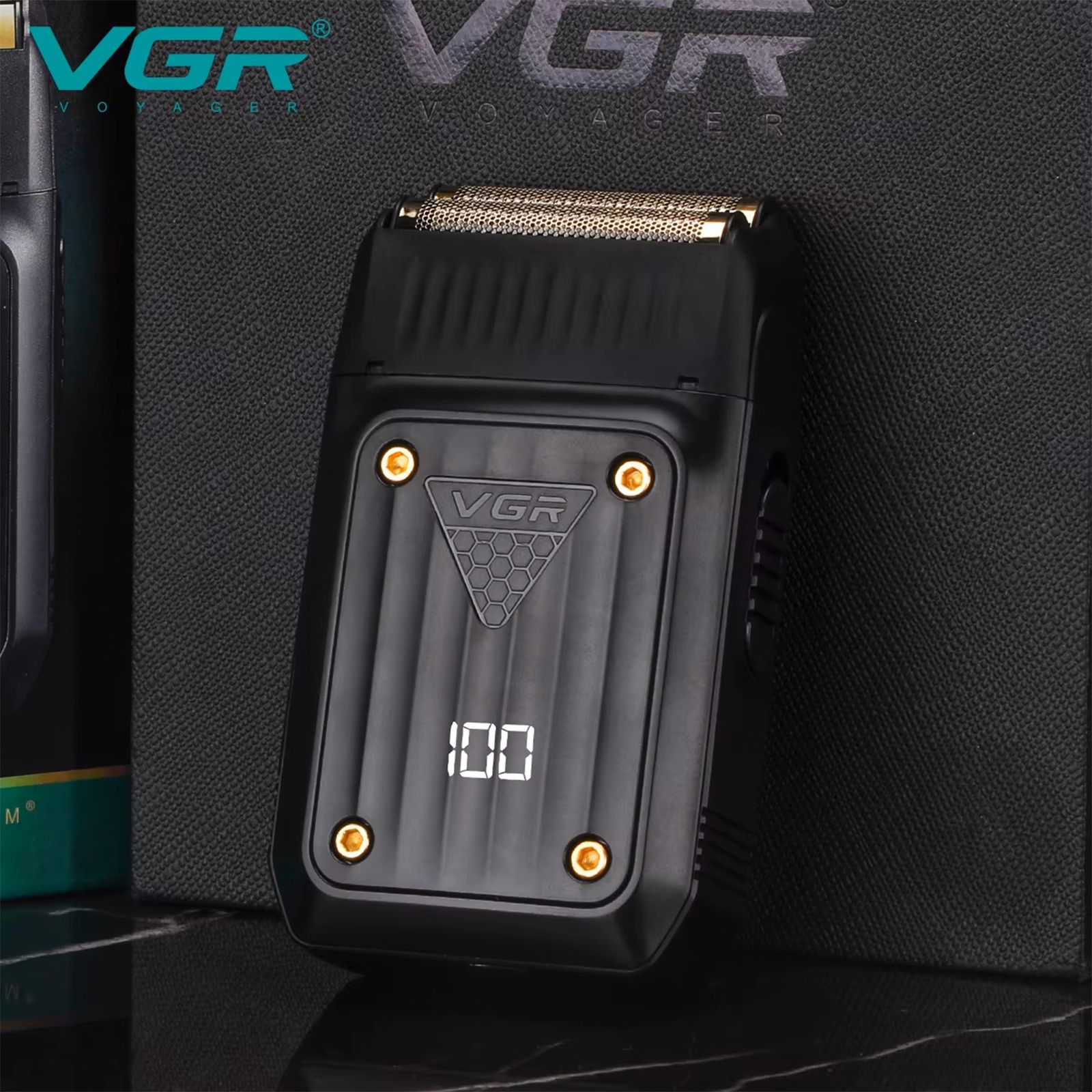 ست ماشین اصلاح موی صورت و بدن وی جی ار مدل v-363 -  - 5