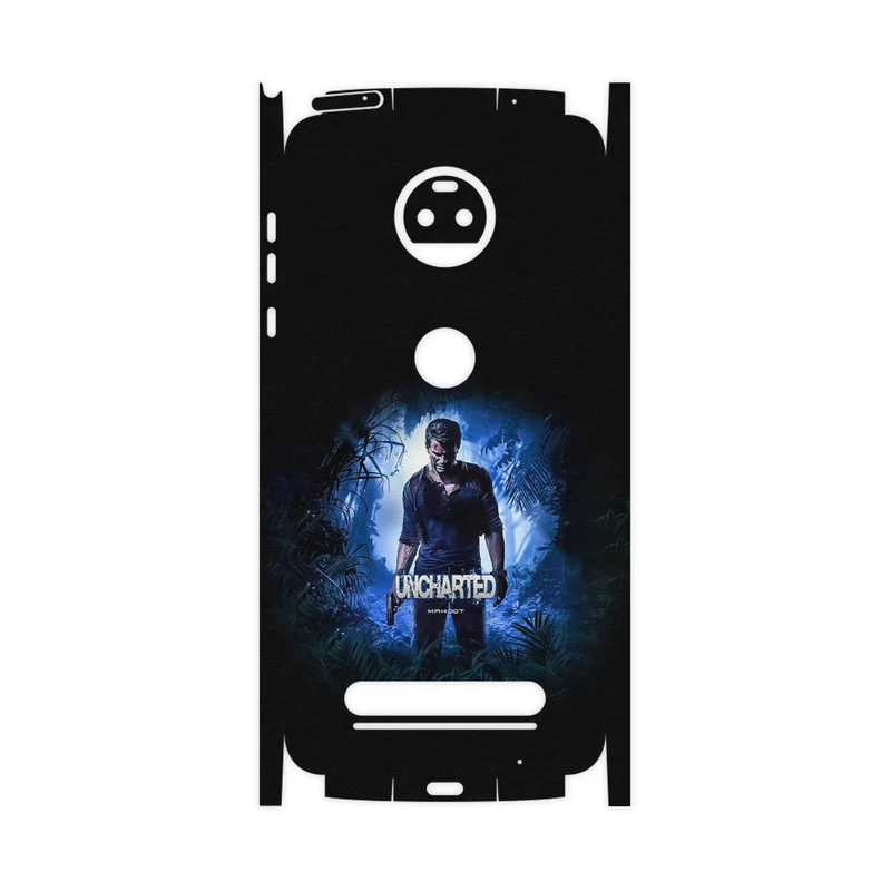 برچسب پوششی ماهوت مدل Uncharted Game Series-FullSkin مناسب برای گوشی موبایل موتورولا Moto Z2 Force