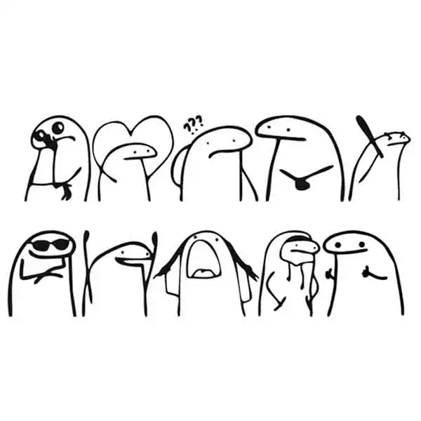 استیکر تزئینی خودرو طرح میقولی بسته 10 عددی