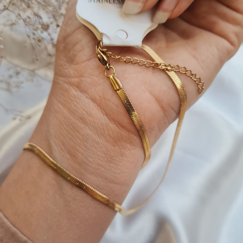 زنجیر زنانه مدل تیغ ماهی کد 453 زنجیر زنانه مدل تیغ ماهی کد 453