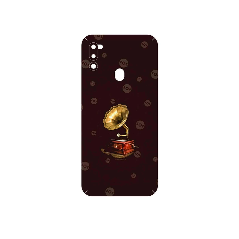 برچسب پوششی ماهوت مدل Gramophone Nostalgia مناسب برای گوشی موبایل سامسونگ Galaxy M21 (2021) Edition