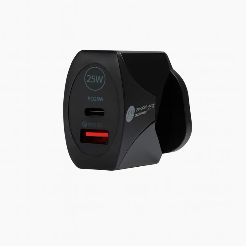 آداپتور شارژر25 وات دو پورت مدل KEKE-907