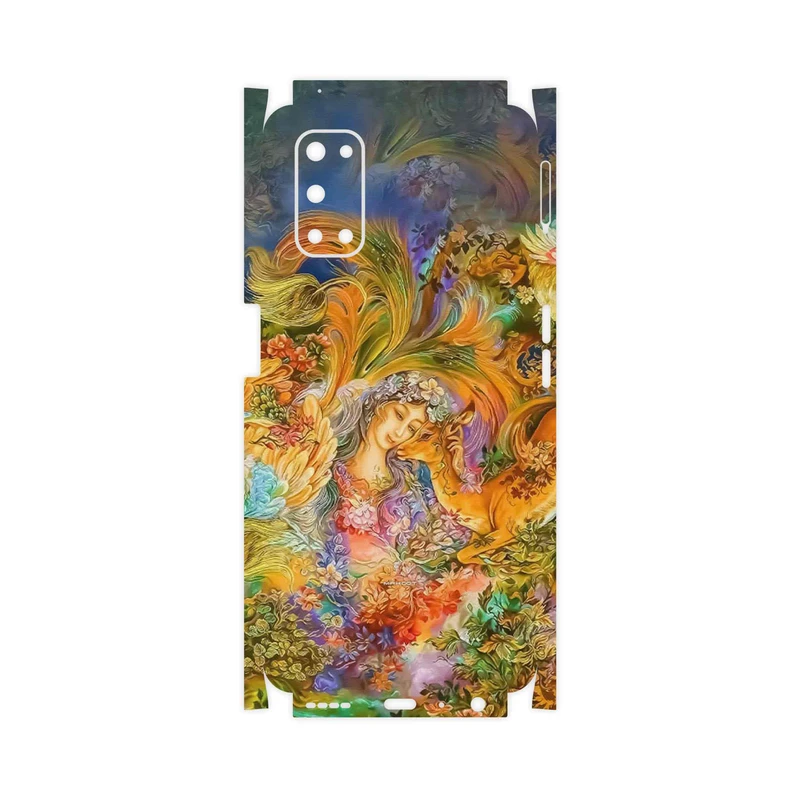 برچسب پوششی ماهوت مدل Persian miniature 3-FullSkin مناسب برای گوشی موبایل ریلمی 7 5G