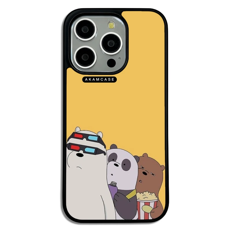 کاور آکام مدل AMCWA15PRO-BARE BEAR9 مناسب برای گوشی موبایل اپل iPhone 15 Pro