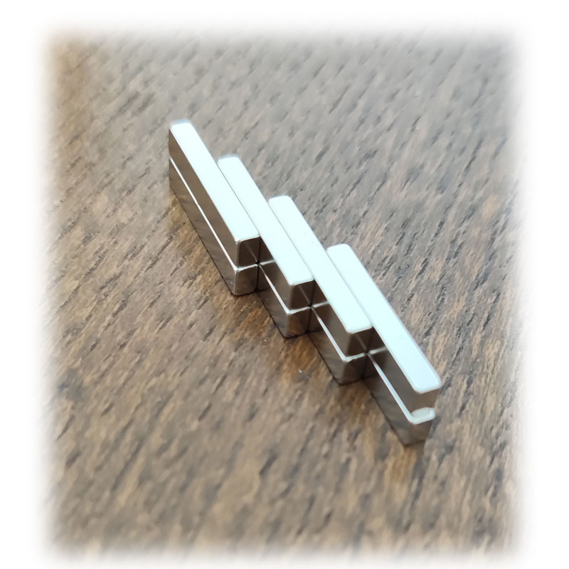 آهن ربا مدل نئودیمیوم بلوک کد B15x3x2 بسته 10 عددی