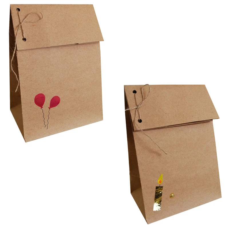 پاکت هدیه مدل تاشو A31 مجموعه 2 عددی