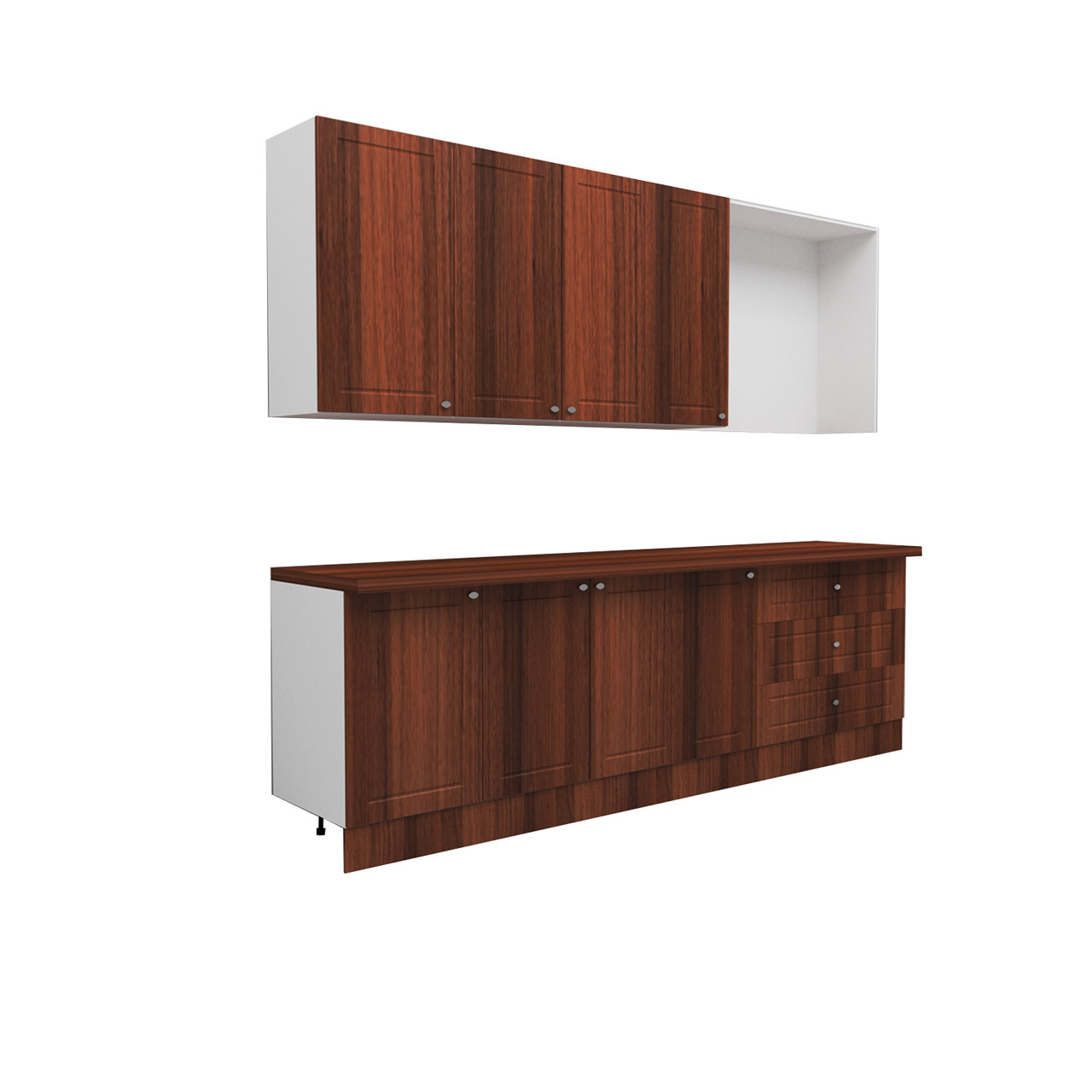 کابینت آشپزخانه اعیان مدل FH CG19 مجموعه 8 عددی