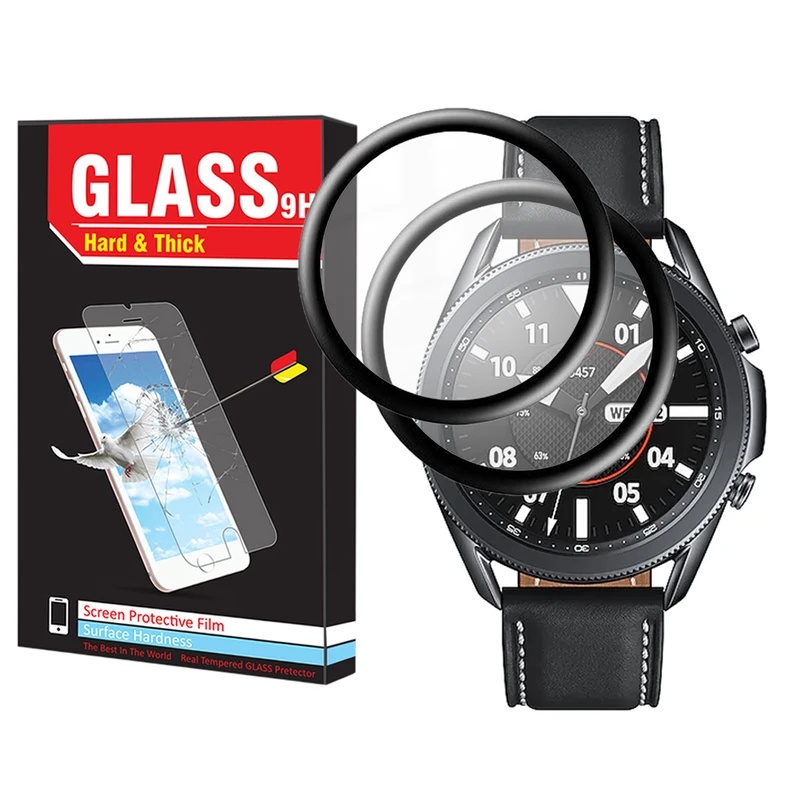 محافظ صفحه نمایش نانو هارد اند تیک مدل Pmma-HT مناسب برای ساعت هوشمند سامسونگ Galaxy Watch 3 45mm بسته دو عددی