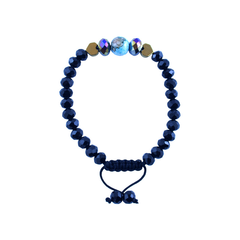 دستبند دخترانه کد 1070 طرح H-T