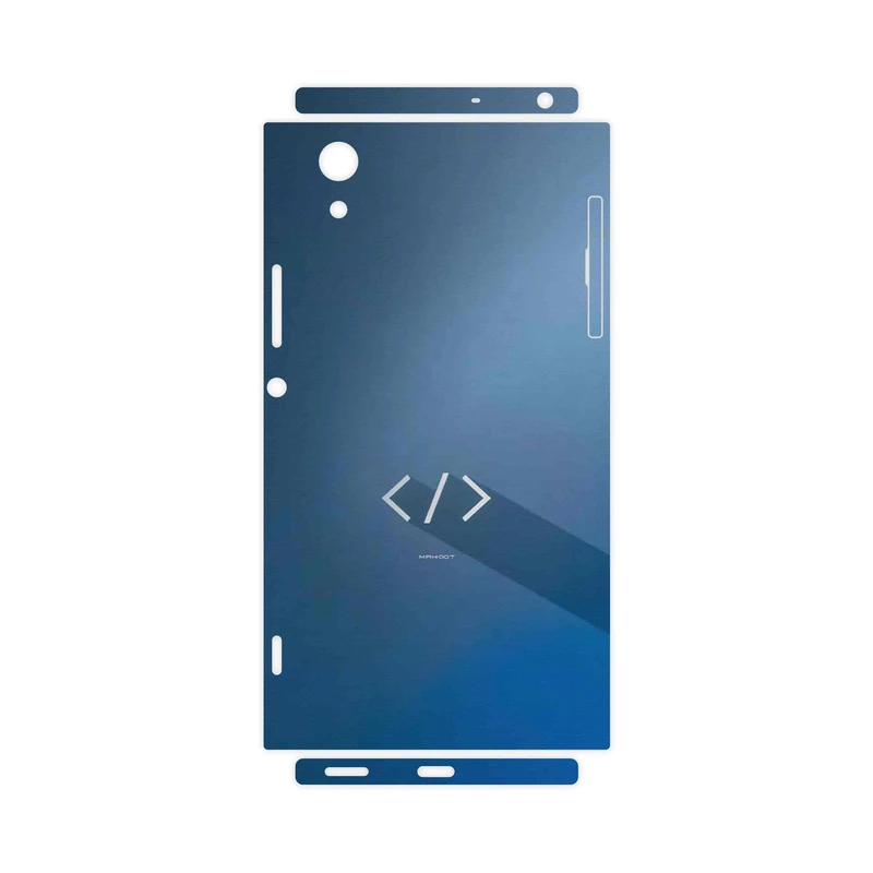 برچسب پوششی ماهوت مدل Minimal Coding icon-FullSkin مناسب برای گوشی موبایل سونی Xperia XA1