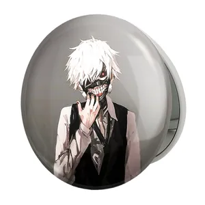 آینه جیبی خندالو طرح انیمه توکیو غول Tokyo Ghoul مدل تاشو کد 4901 