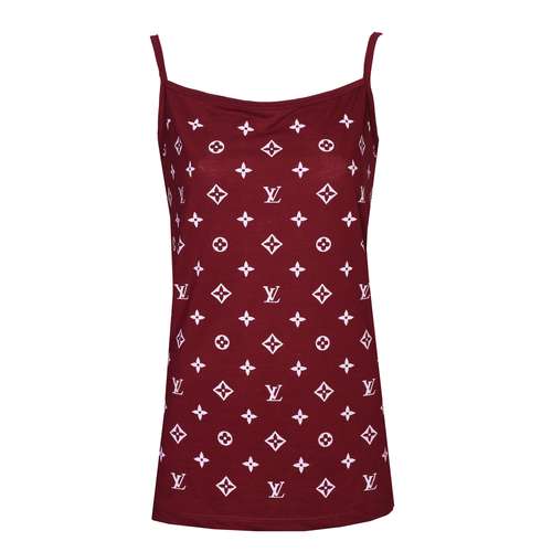 تاپ زنانه مدل بندی تمام چاپ