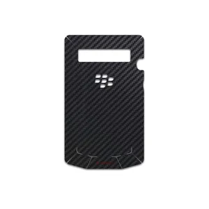 MAHOOT Black-Carbon-Fiber Cover Sticker for BlackBerry Porsche Design P9981