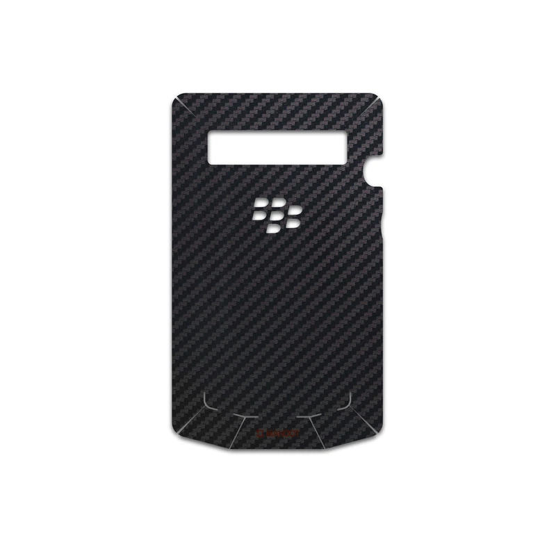 برچسب پوششی ماهوت مدل Carbon-Fiber مناسب برای گوشی موبایل بلک بری Porsche Design P9981