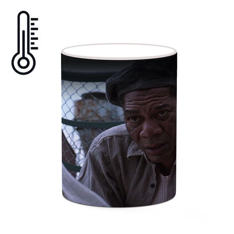 ماگ حرارتی کاکتی طرح مورگان فریمن Morgan Freeman مدل mgh26995