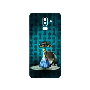 MAHOOT Alice in Wonderland Cover Sticker for Samsung Galaxy J8