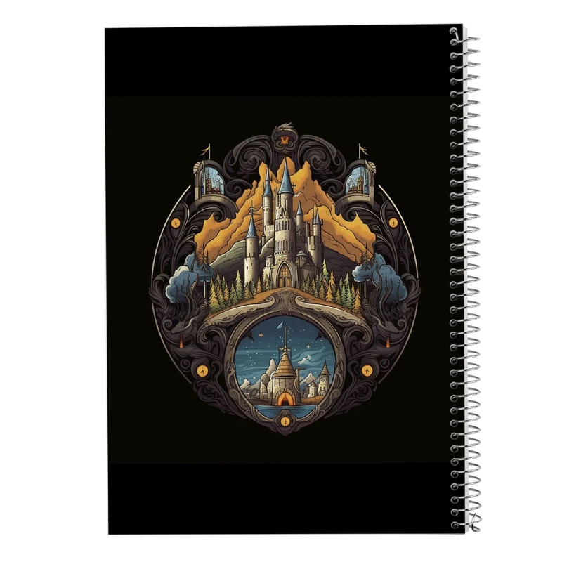 دفتر مشق 50 برگ مدوپد مدل هری پاتر harrypotter کد DF10231