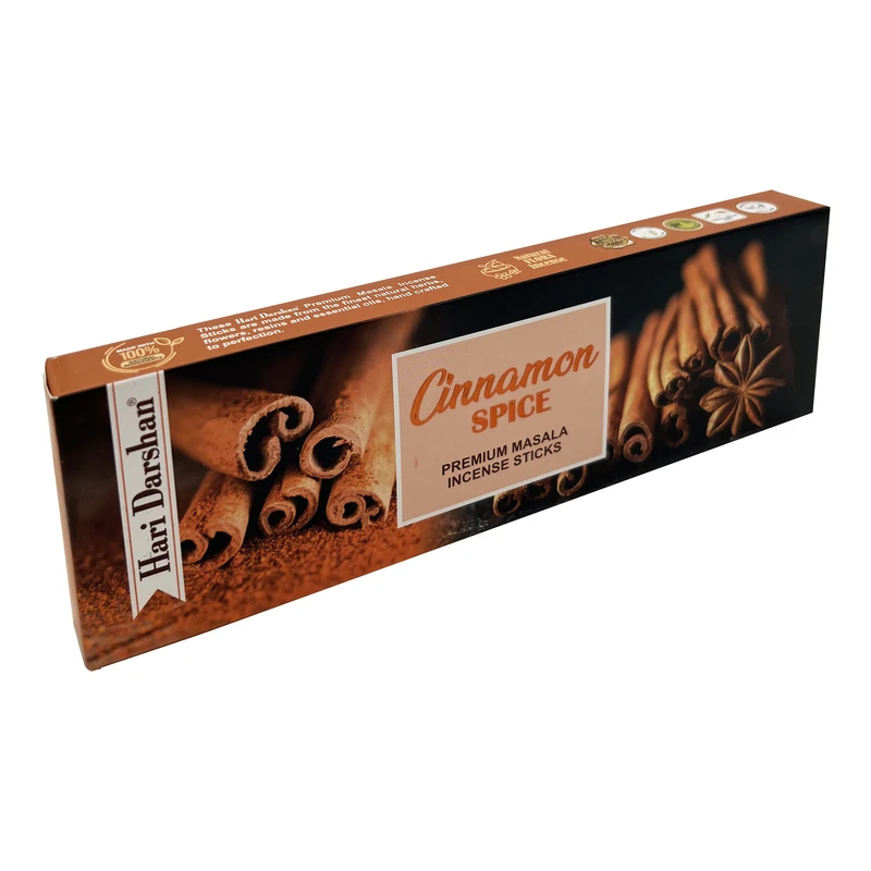 عود دست ساز هاری دارشان مدل Cinnamon Spice رایحه دارچین بسته ۳۰ عددی