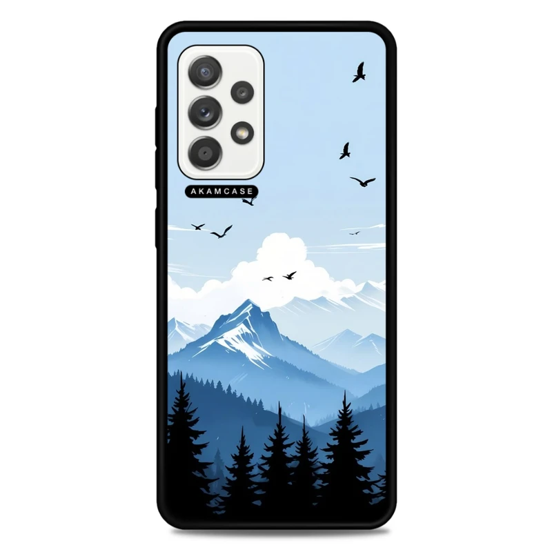 کاور آکام مدل AMC-WSGA52-MOUNTAINS-7 مناسب برای گوشی موبایل سامسونگ Galaxy A52
