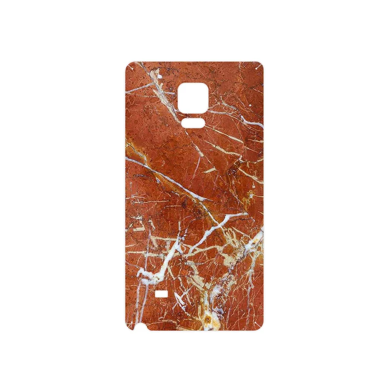 برچسب پوششی ماهوت مدل Red Marble مناسب برای گوشی موبایل سامسونگ Galaxy Note Edge