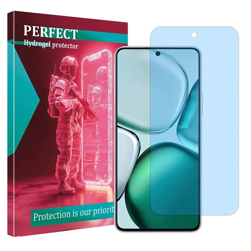 محافظ صفحه نمایش آنتی بلو پرفکت مدل هیدروژلی مناسب برای گوشی موبایل آنر X9c Smart
