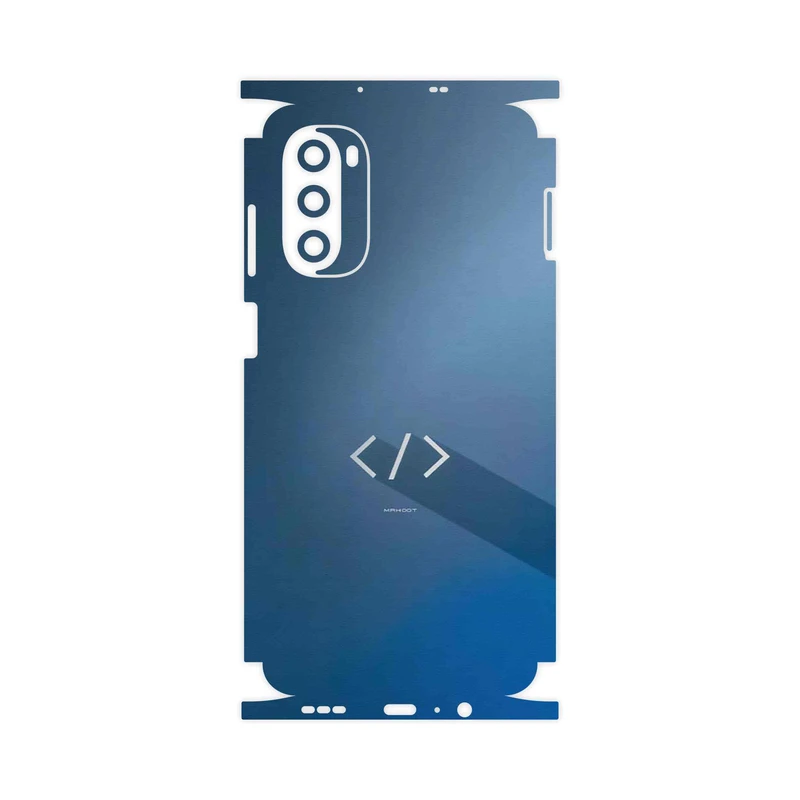 برچسب پوششی ماهوت مدل Minimal Coding icon-FullSkin مناسب برای گوشی موبایل موتورولا Moto G52